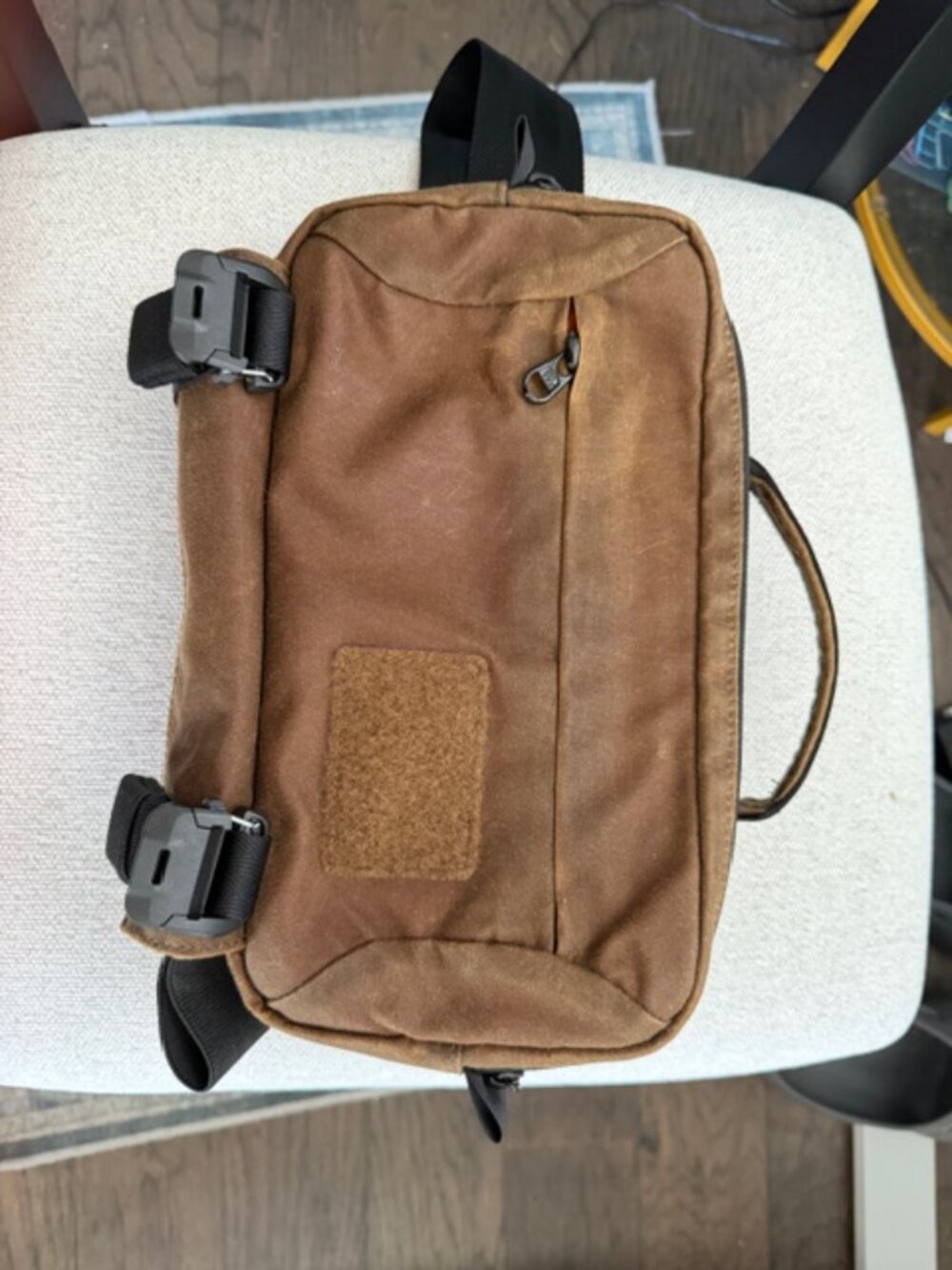 Chuyen CTactical CT5 Sling Bag in waxed canvas: gorgeous sling/crossbody